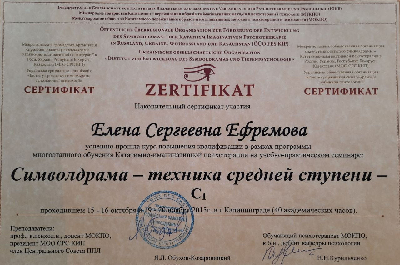 Сертификат 11